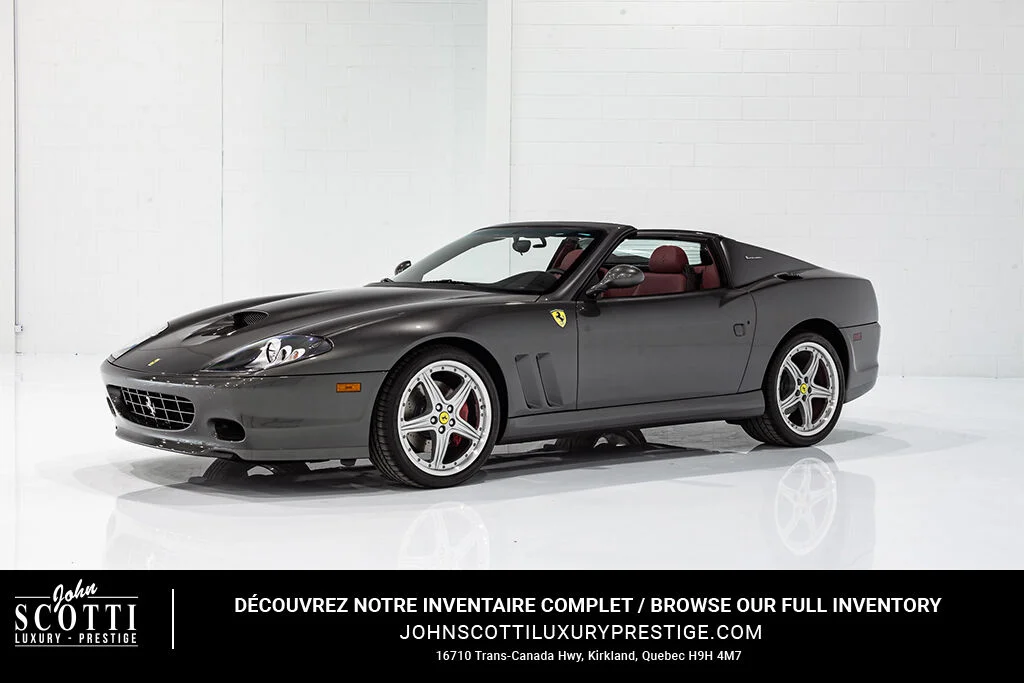 BBR 1/43 Ferrari 575 Superamerica Open 2005 TDF Blue BBR170C