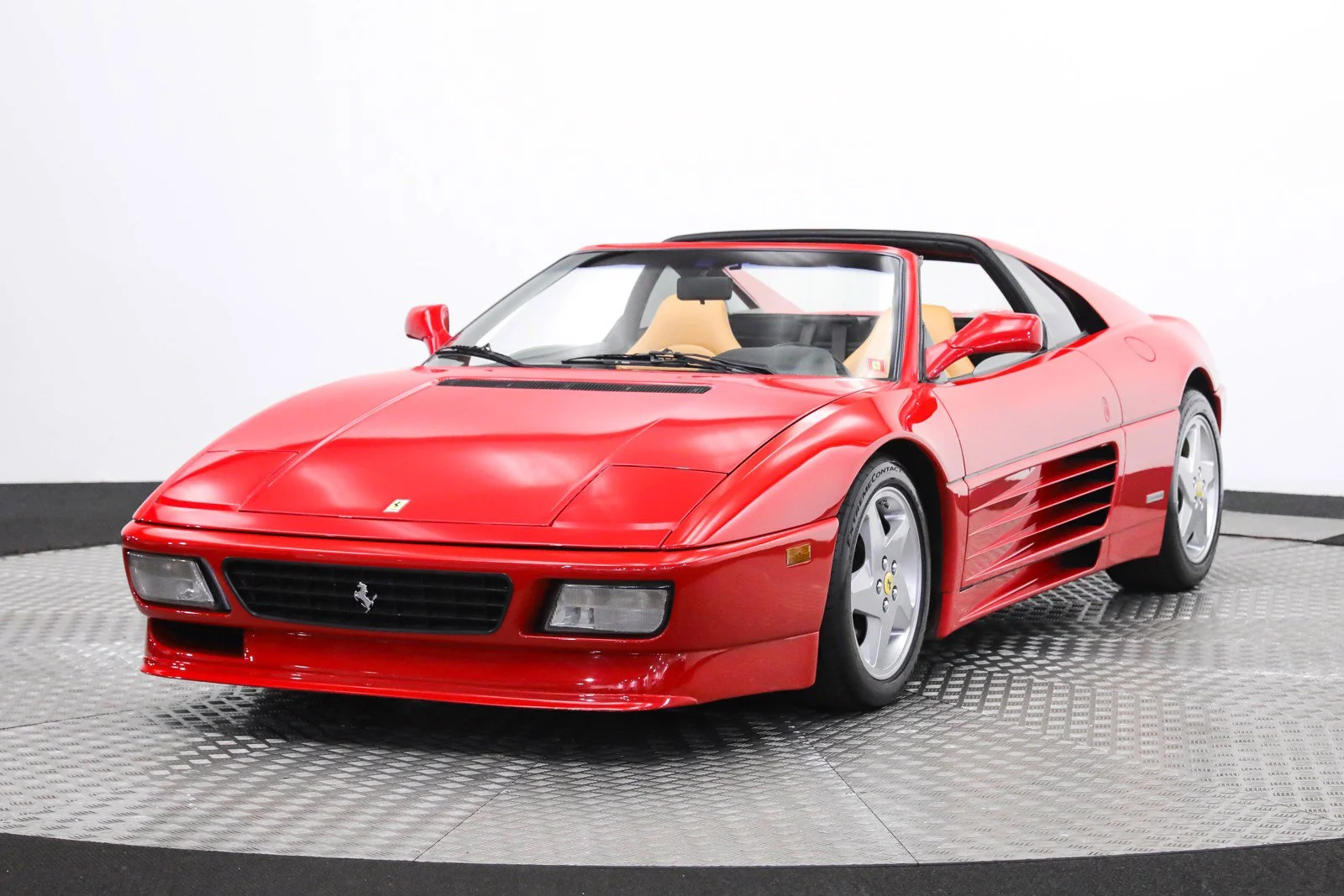 名入れ無料】 激レア絶版 BBR 1 43 Ferrari 348 Cabriolet 1993 レッド