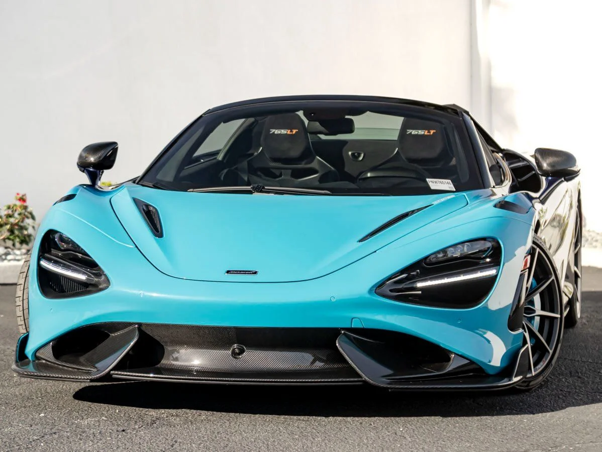 True Scale 1:43 McLaren 765LT Spider ano de construção 2021 vulcão