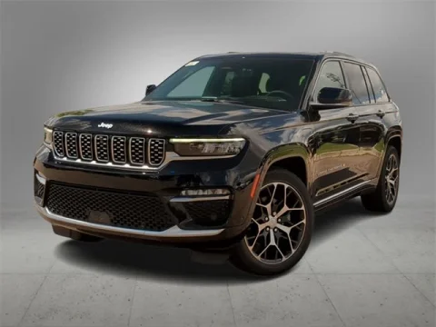 A Jeep Grand Cherokee painted in Jacksonville Jaguars team colours