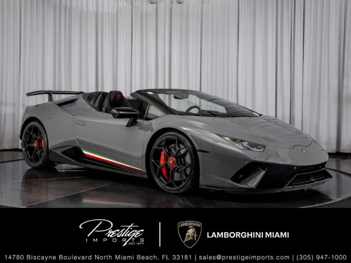 2018 Lamborghini Huracan Performante Spyder