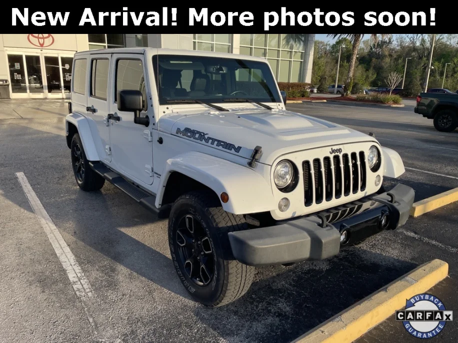 2017 Jeep Wrangler For Sale - 141077