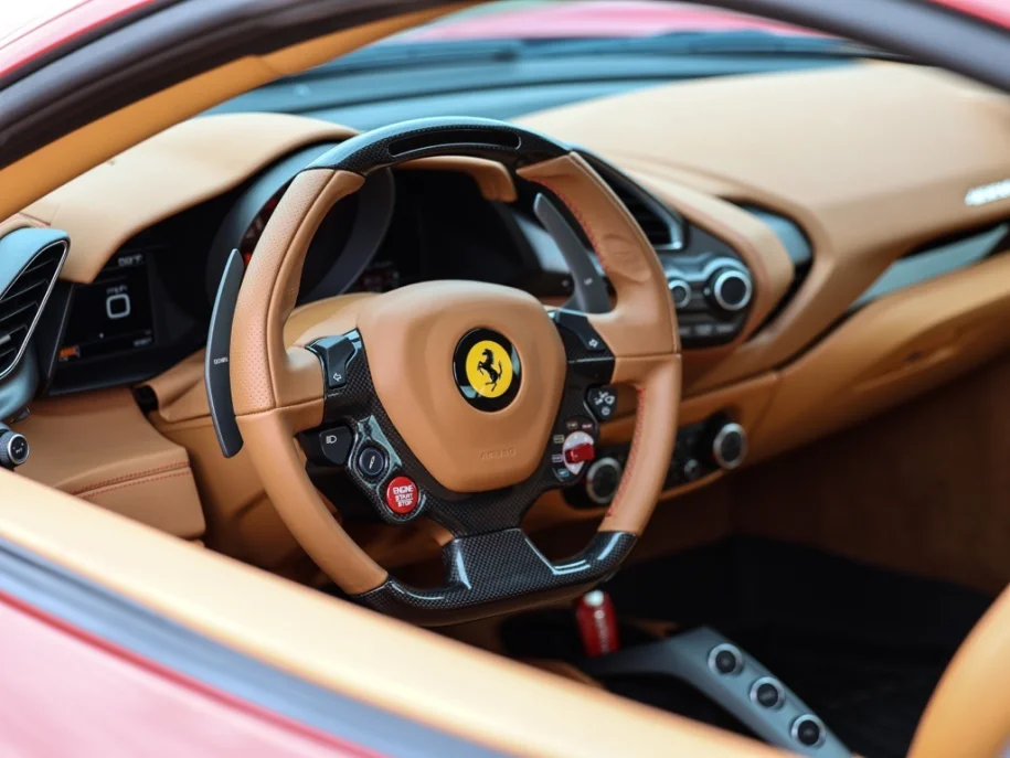 Ferrari 488 GTB Interior Layout & Technology | Top Gear