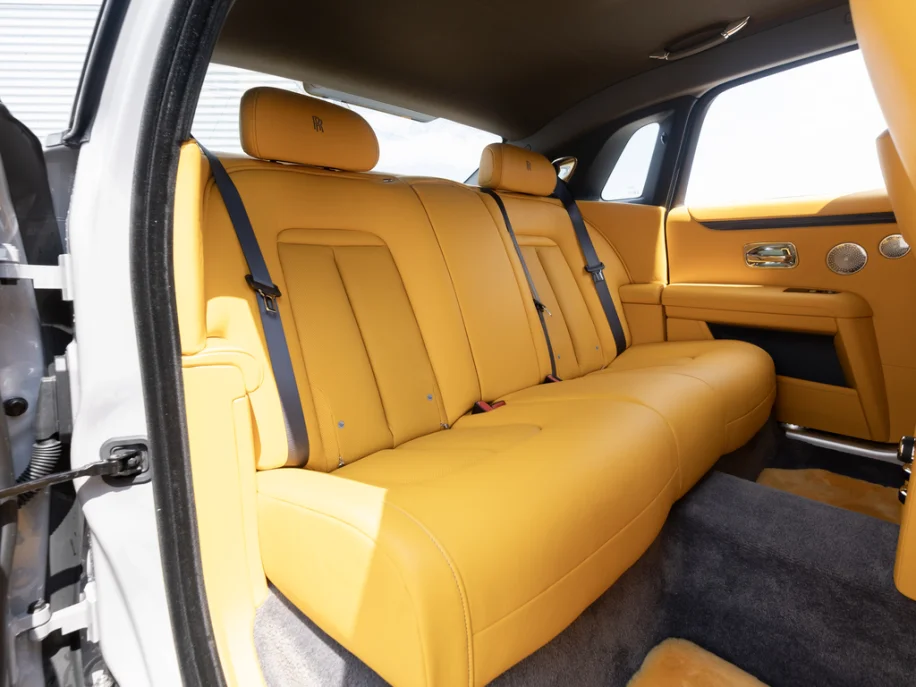 HD wallpaper car interior with blue leather car seat cover RollsRoyce  Wraith Black Badge  Wallpaper Flare