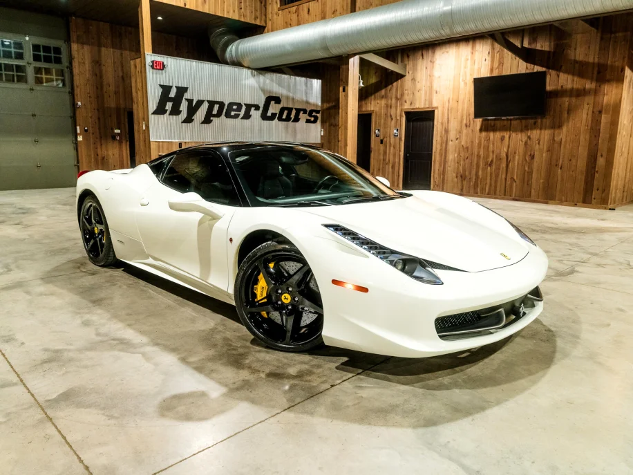 New and Pre-owned White Ferrari 458 Italia for Sale