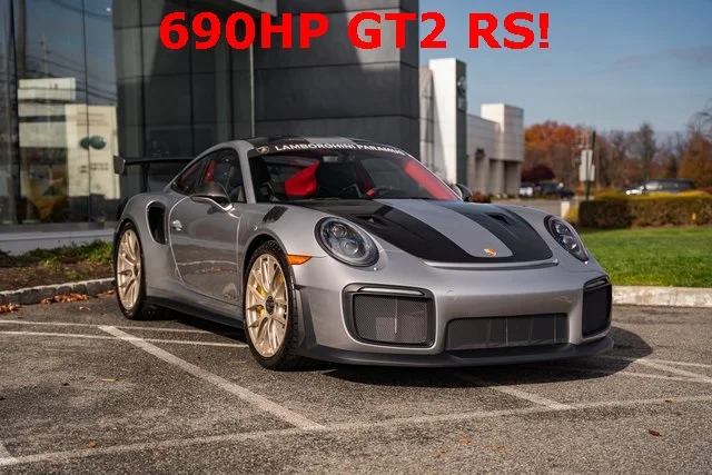 Porsche 911 GT2 RS 2018 – Minichamps 1/18 Vert, Jantes Magnésium (collection)