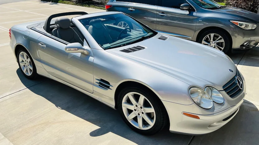 03 Mercedes Benz Sl 500 For Sale 132