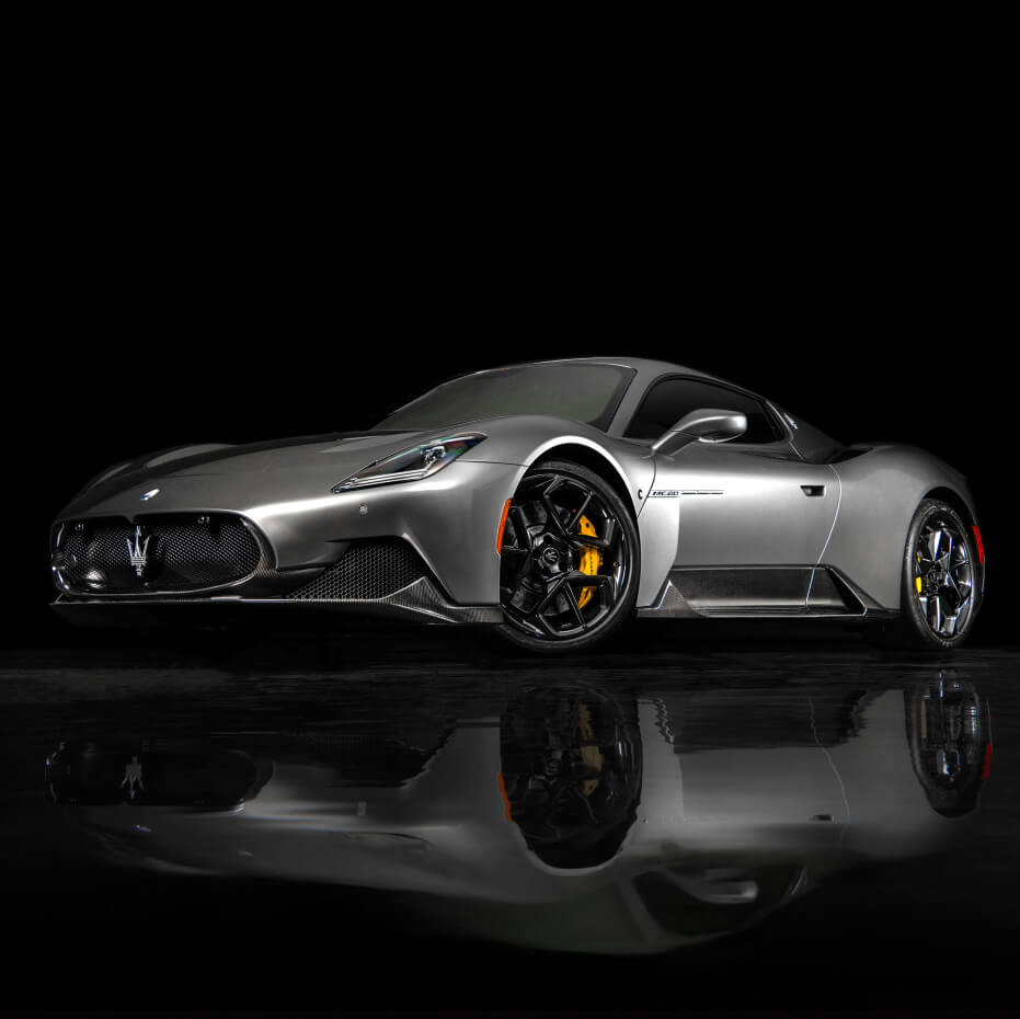 Maserati brand logo