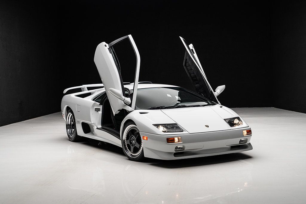 飯倉片町S/R掲示現物Lamborghini Diablo SV パネル1999 飯倉片町S/R