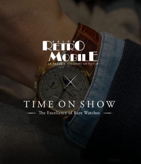 TIME ON SHOW: International watchmaking at the heart of Rétromobile